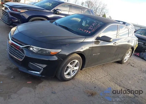 2017 Chevrolet Malibu Ls from USA, damaged, VIN 1G1ZB5ST8HF194378